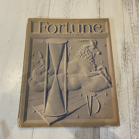 Fortune Magazine January 1939, General Motors Cream Of Wheat Queeny Of Monsanto